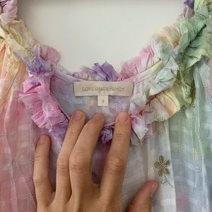 Love shack fancy maxi dress size 2 worn once.